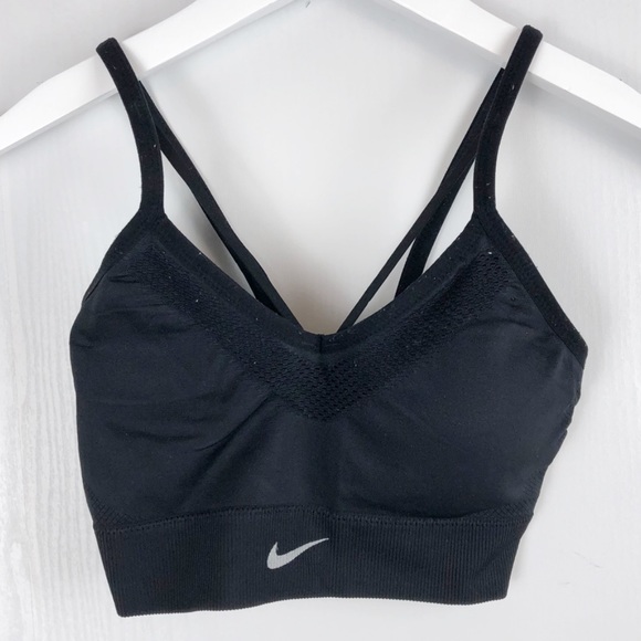 Nike Other - Nike Sports Bra Black Pads Size Small Activewear